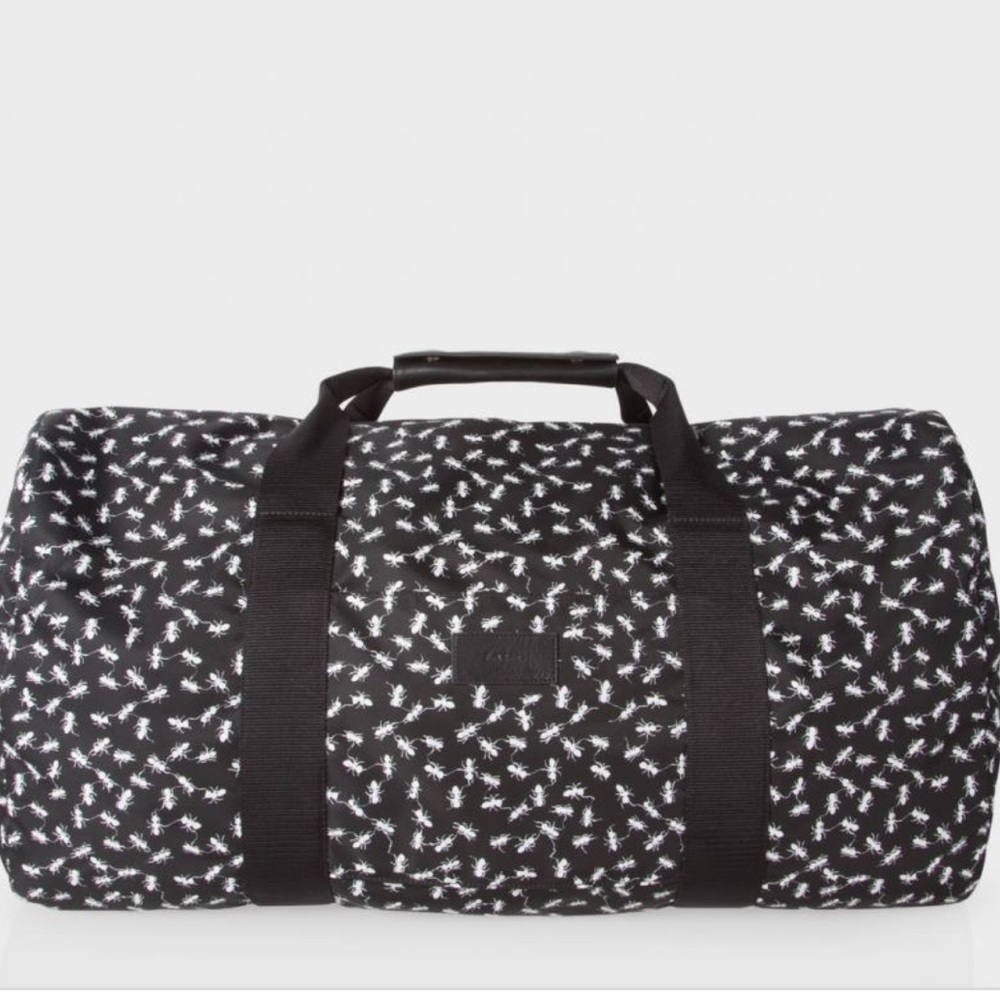 🆕 Paul Smith Ant Print Duffel Bag